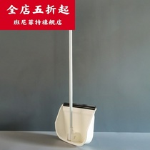 (New) can be bathroom folding garbage bucket sweeping bucket cigarette butt dustpan plastic garbage shovel home handful