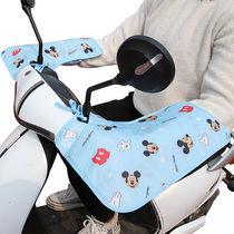 Motorcycle anti-ultraviolet sunscreen gloves summer electric car sunscreen gloves increase waterproof battery car handle block