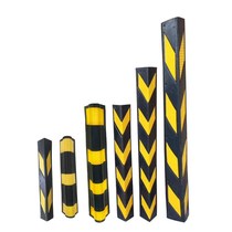 Rubber Protective Corner Strips Reflective Wall Corner Underground Garage Anticollision Caution Strips Protection Traffic Cylindrical Side Strip Anticollision Strips