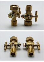 Copper stainless steel three-way cock inner and outer wire pressure gauge plug valve 20*1 5 * ZG1 2 pressure gauge valve Peisong
