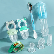 Children bite bag fruit vegetable music supplementary food bag fruit pacifier baby tooth gum grinding tooth stick baby 3-6-12 months