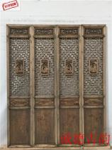 18 years of new carved hanging screen camphor wood carved hanging screen old wood carved old flower window old screen partition fan back