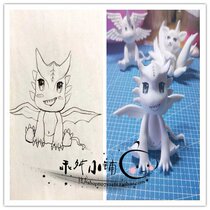 Kindergarten art homework graduation design animation people set up dolls hand custom cartoon dolls