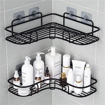 Buy one get one free punch bathroom Bathroom Kitchen rack tripod wall hanging toilet toilet decoration
