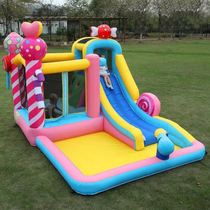 Inflatable castle home children small park trampoline baby playground home Toys jumping bed Indoor