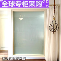 Japan ir smart light tuning film electronic color change curtain electronically controlled atomization glass bathroom door power-on transparent electric break electric mill