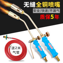 Liquefied gas fire gun snatcher burning pig hair spray gun Gas Natural gas blowtorch home Waterproof high temperature head gun burning meat