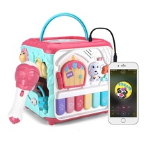 Hexahedron educational toys childrens music Enlightenment beat drums baby early education puzzle hand drum baby toys