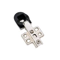 Open hole thickened glass door hinge straight arm middle bend Big Bend wine cabinet door glass cabinet door hinge hardware