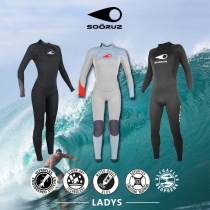 Extreme workshop SOORUZ France 19 wet clothes one-piece diving suit thickened cold-proof warm-proof diving surf female