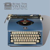 New limited typewriter metal machinery typewriter English keyboard normal use retro art gift