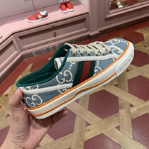 Duty-free brand discount duty-free shop Tennis 1977 Blue presbyes canvas shoes for men and women sports shoes