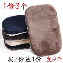 Special cloth for shoeshine imitation wool glove polishing shoes shoe polish brush leather leather leather bag polishing cloth