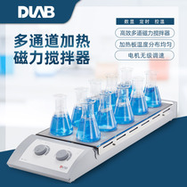 Beijing Dalong MS-H-S10 multi-channel heating magnetic stirrer horizontal ten-Channel agitator Laboratory