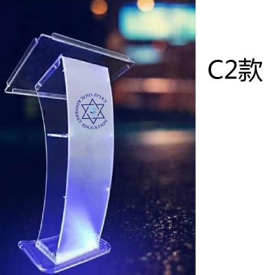 Gala Plexiglass Hotel Transparent Crystal Acrylic Customized Welcome Wedding Spectator Presentation