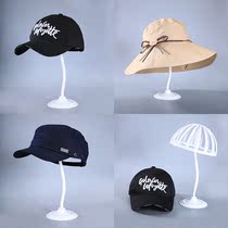 Adult hat rack hat hat display shelf creative mushroom Black Hat Rack store props spot