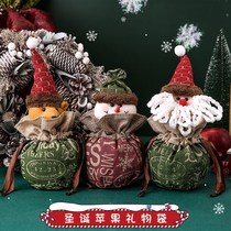 Christmas decorations Apple bags creative small gifts children Christmas Eve candy gifts Ping An fruit packaging paper box