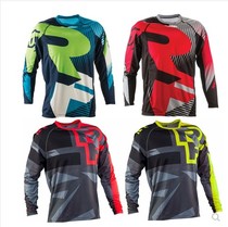 RF off-road motorcycle riding suit summer long-sleeved mountain bike riding suit mens quick-drying DH racing suit customization