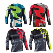 RF cross-country motorcycle riding suit summer long sleeve mountain bike riding suit mens quick dry DH racing suit customization