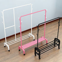 Simple wardrobe assembly hanging wardrobe wardrobe household storage cabinet dormitory clothes bedroom floor-to-ceiling combination cabinet hanger