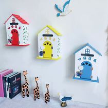 Heart language small mailbox Wall mailbox creative Cute kindergarten report suggestion box letter box with lock suggestion class