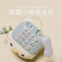 Baby childrens toys for boys and girls Music multi-functional puzzle early education simulation telephone landline 06 months or more baby