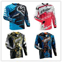 Custom thor downhill suit mountain bike riding suit top long sleeve summer cross-country motorcycle racing suit cross-country shirt