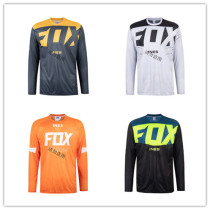 Racing suit fox downhill suit long sleeve quick-drying T-shirt mens shirt mountain bike racing suit off-road motorcycle suit customization
