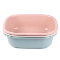 Rectangular thick washbasin Nordic basin plastic household laundry large footbath small basin washbasin square basin