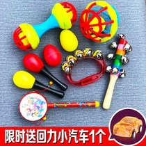 Newborn baby toys 0 to 3 months 2 Rattle 4 can bite 6 Early education puzzle 8 baby rattle 5 Newborn