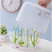 Draining rack Baby bottle small mini with cover rack Drying rack Drying rack Drain rack bracket storage baby dustproof