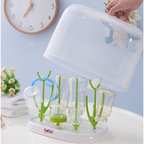 Draining rack Baby bottle small mini with cover rack Drying rack Drying rack Drain rack bracket storage baby dustproof