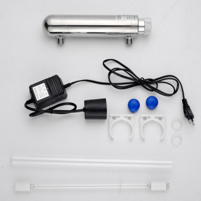 Ultraviolet sterilizer water treatment equipment secondary water supply agricultural improvement water flow type ultraviolet s sterilizer pipeline