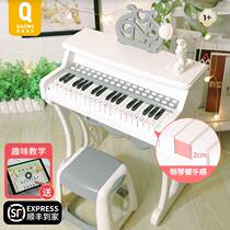 Pretty baby childrens piano toy girl baby electronic organ 2-year-old child birthday 5 gifts for beginners to play