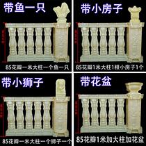 Balcony railing mold Roman column bottle column guardrail cement fence model European Villa column factory direct sales