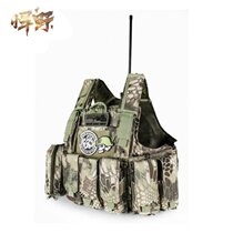 Heavy Special Soldier Bulletproof Back Suit Waistcoat Anti-Chop Suit Anti-fit Tactical vest Plugboard Quick Removable