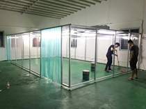 Dust-free purification clean room clean shed dust-free shed aluminum profile clean shed partial hundred-level shed local work shed
