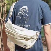 Balance x Norita joint section NB Mens and womens breasts Chest Bag Tide Card Sports Purse Lovers Fashion Slanted Satchel