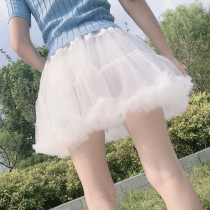Lolita skirt holds Lolita daily cloudless skinny skinny skirt cotton candy summer jk with Pongony skirt