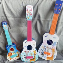 Music small guitar can play large ukulele beginners children simulation instrument piano men and women baby toys