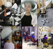 Hair salon baked hairdresser inverted film cap steam engine Bureau hairdressing evaporation evaporator hair protection household heating oil