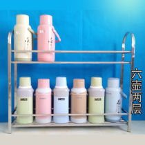 Kitchen heater pot holder thermos bottle storage rack thermos bottle thermos kettle open kettle Thermos Stainless steel shelf