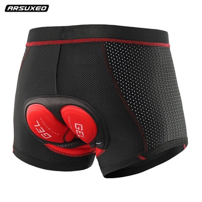 Riding Briefs Male summer riding pants Thickened Silicone Mat Breathable speed Dry High Bomb Riding Kit Bike Shorts