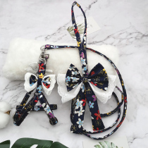 Anti-Escape Dog Traction Rope Chest Harness Small Dog Vest Style Out Walking Dog Rope Slip Teddy Bib Bear Adjustable