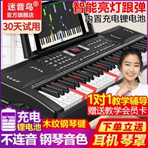 Charging smart 61 key multifunction electronic violin beginner adult children starter small piano toy 88