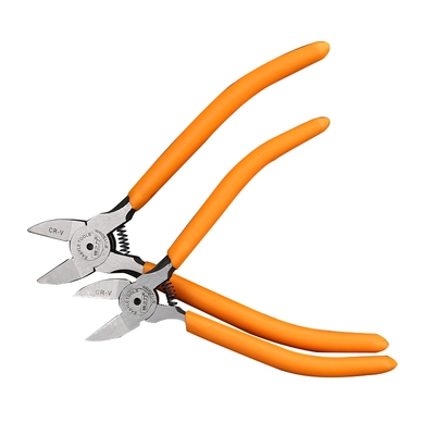 Household partial mouth pliers electric wire scissors 6 Bevel pliers scissors c wire pliers oblique nose pliers inch mini nozzle pliers electronic pliers tool