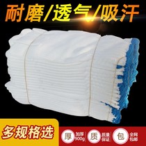 Wear-resistant thickened cotton gloves Labor insurance gloves Nylon protective work breathable auto repair site mens and womens gloves
