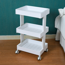 Beauty cart Small cart Multi-functional beauty salon special skin management Three layers of mobile tool car accommodating shelf