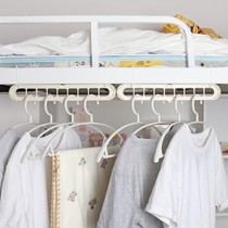 College student Dormitory Upper Bunk Bed Side Hanging Clown Crochet Bed Slit Bedside Free Hook Hung Clothes Hanger Dorm Room Deity