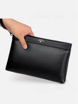 Bano Kangaroo Hand Grab Bag Mens New Tide Large Capacity Mens Bag Business Soft Leather Handbag Mens Leather Bag Hand Grip Bag